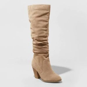 NWOT Target Universal Threat Lanae Boots Taupe